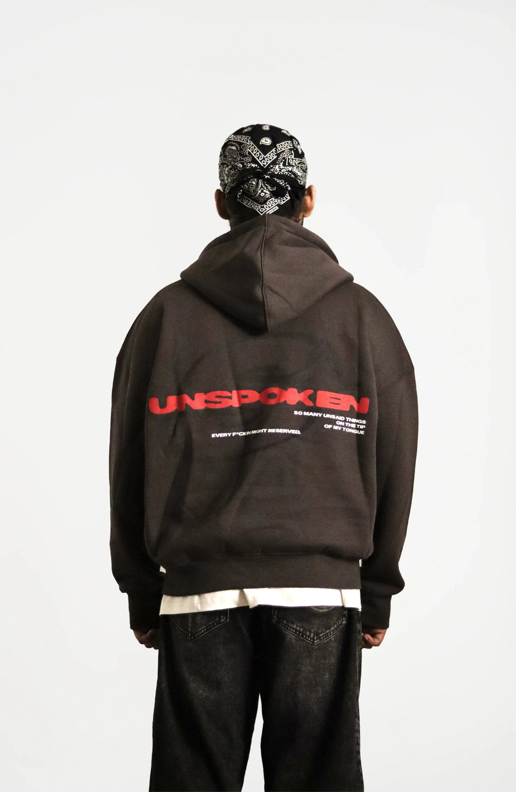 UNSPOKEN ZIPPER GREY