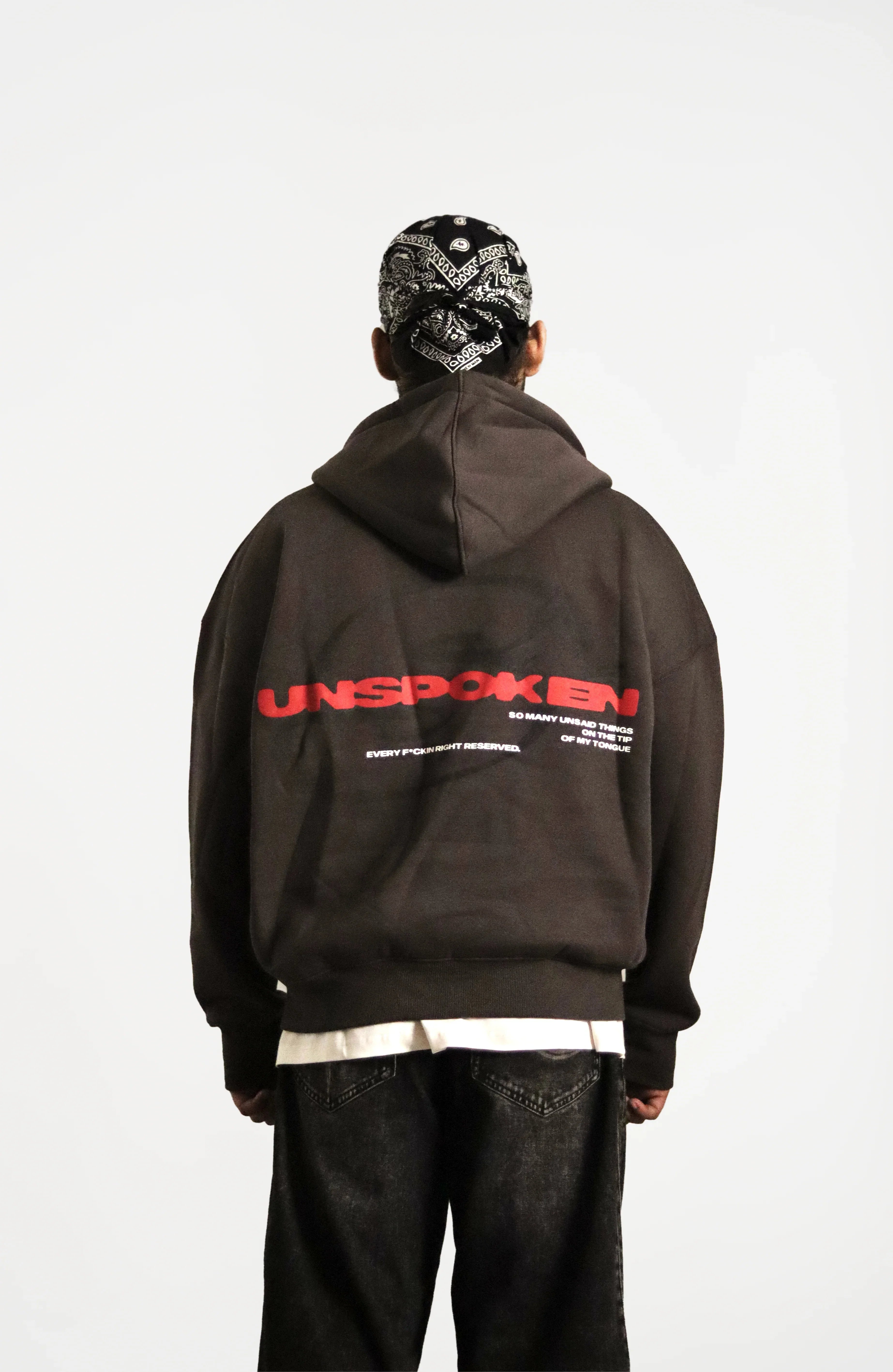 UNSPOKEN ZIPPER GREY