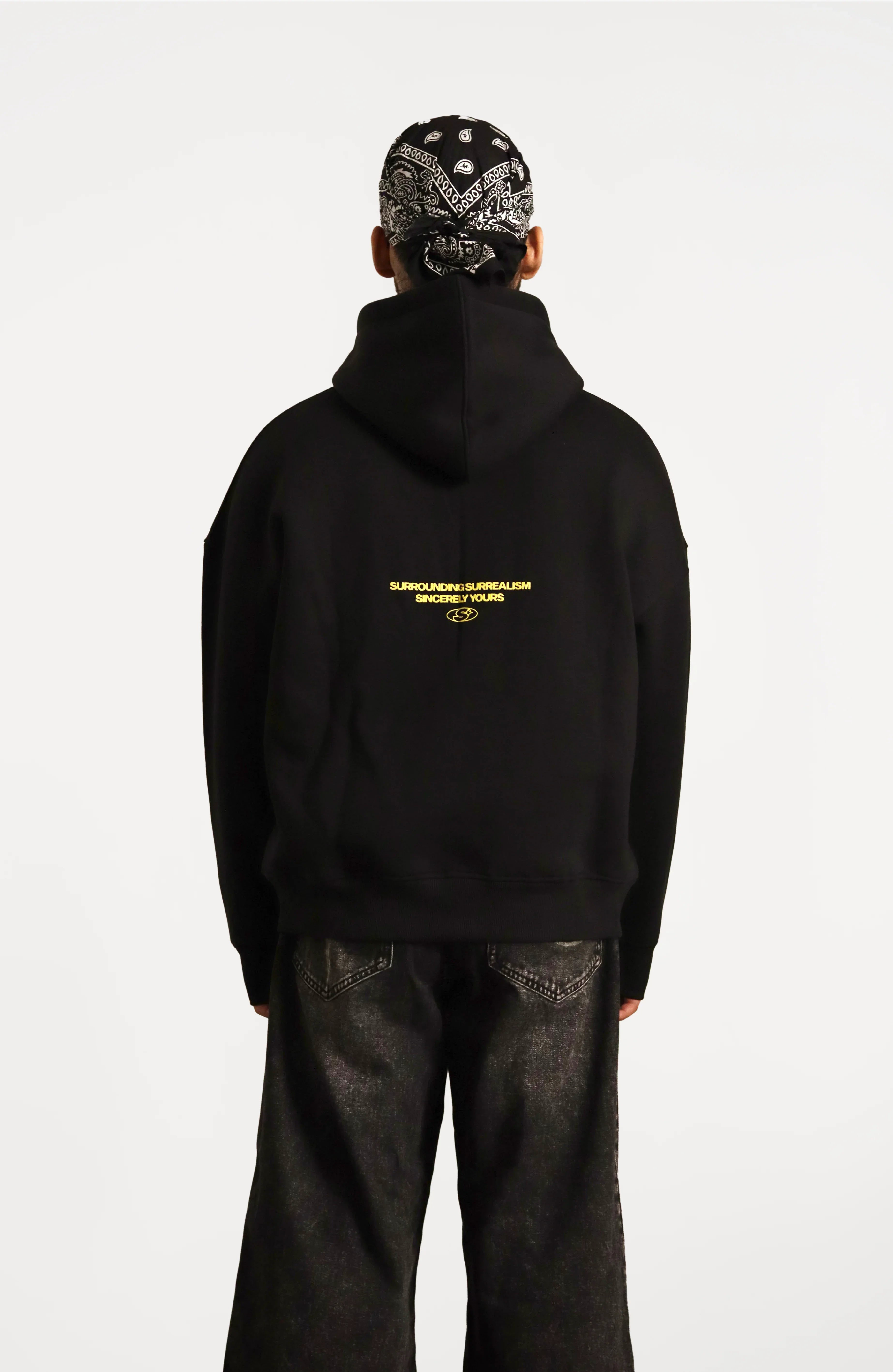 SURREAL HOODIE BLACK