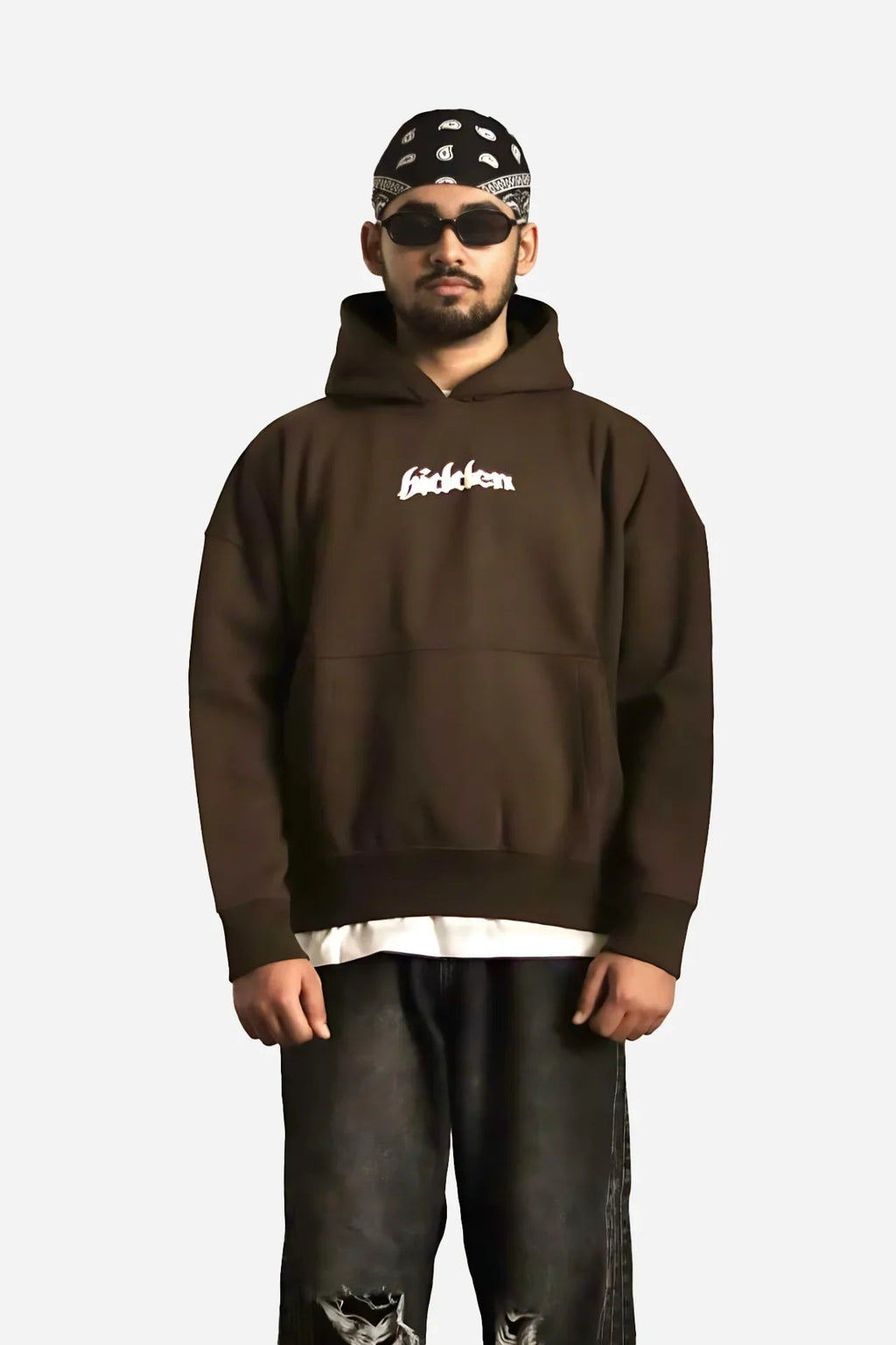 HIDDEN CULTURE HOODIE BROWN