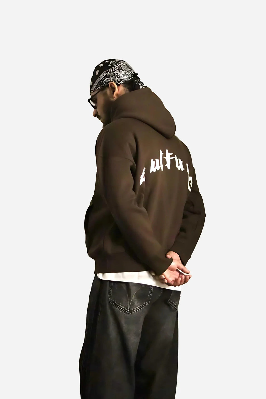 HIDDEN CULTURE HOODIE BROWN