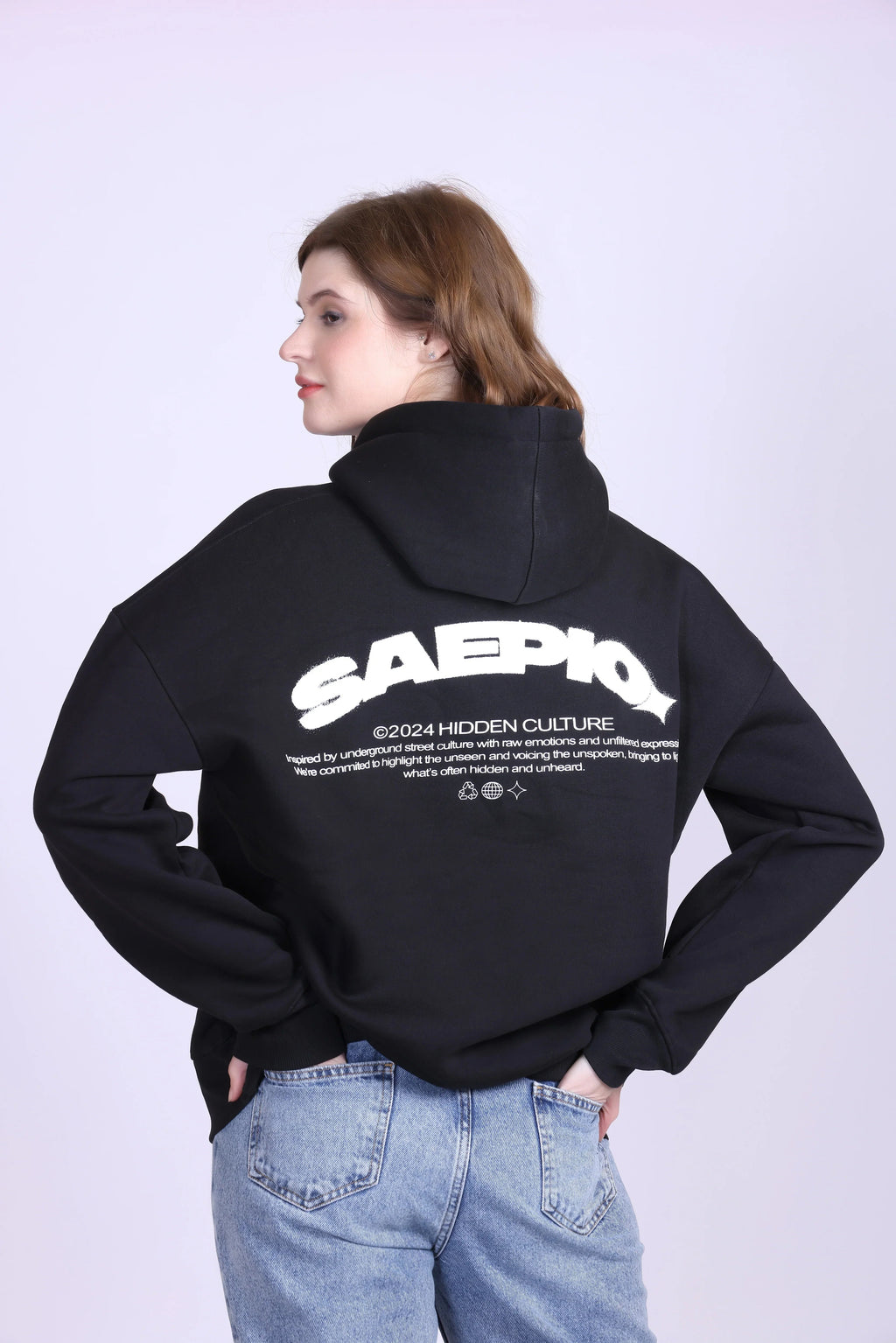 SAEPIO CORE HOODIE BLACK