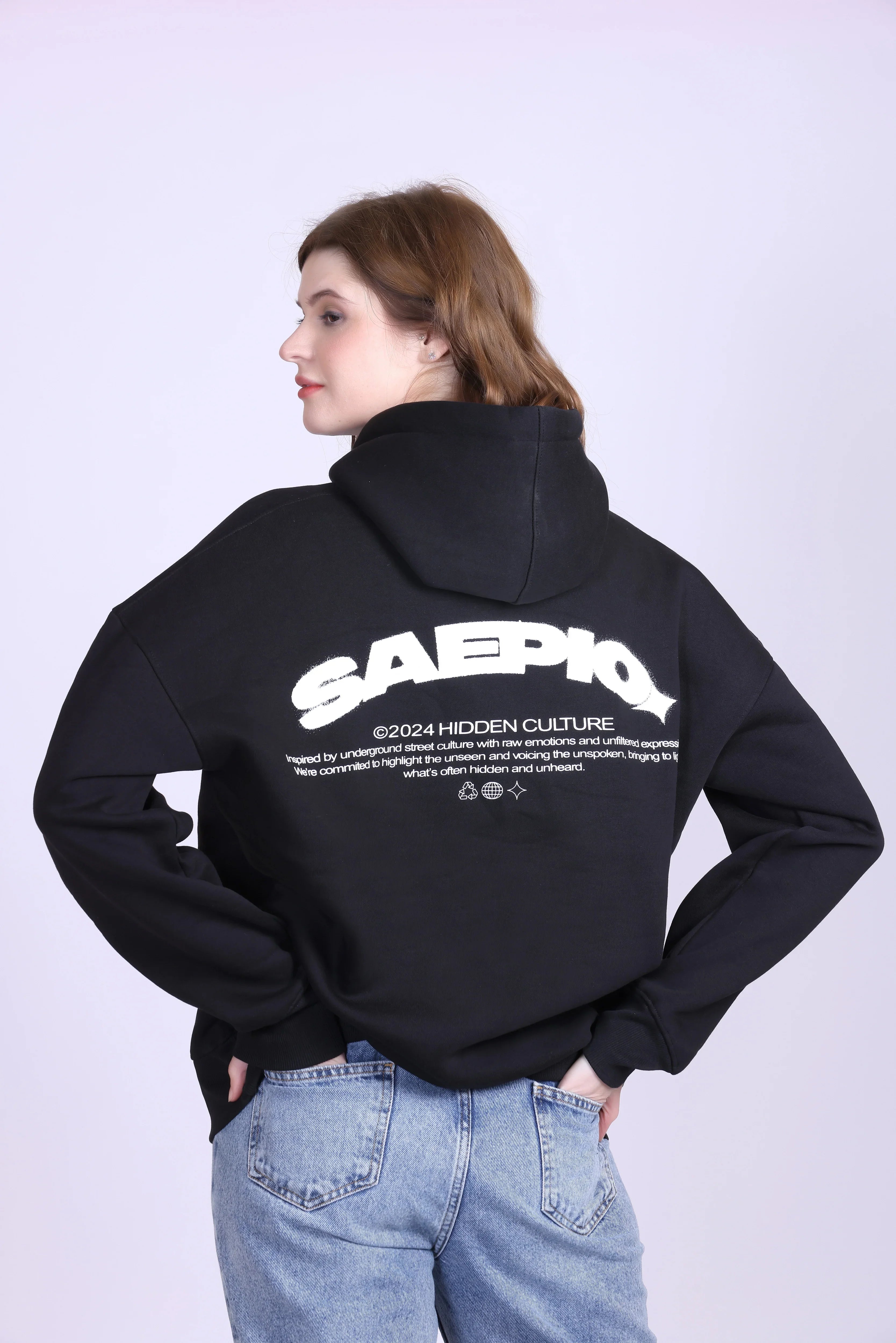 SAEPIO CORE HOODIE BLACK