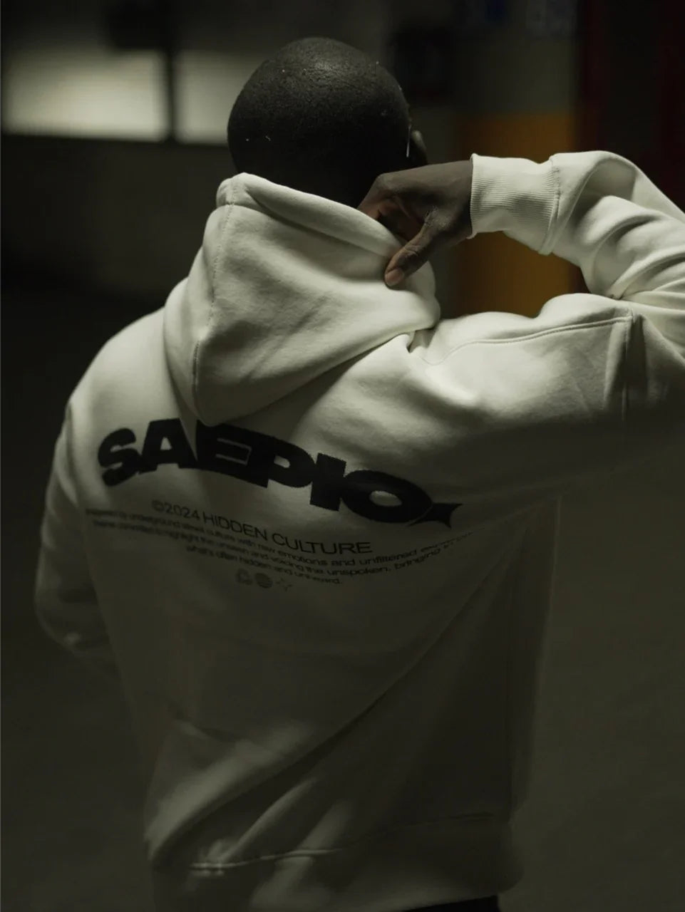 SAEPIO CORE HOODIE WHITE