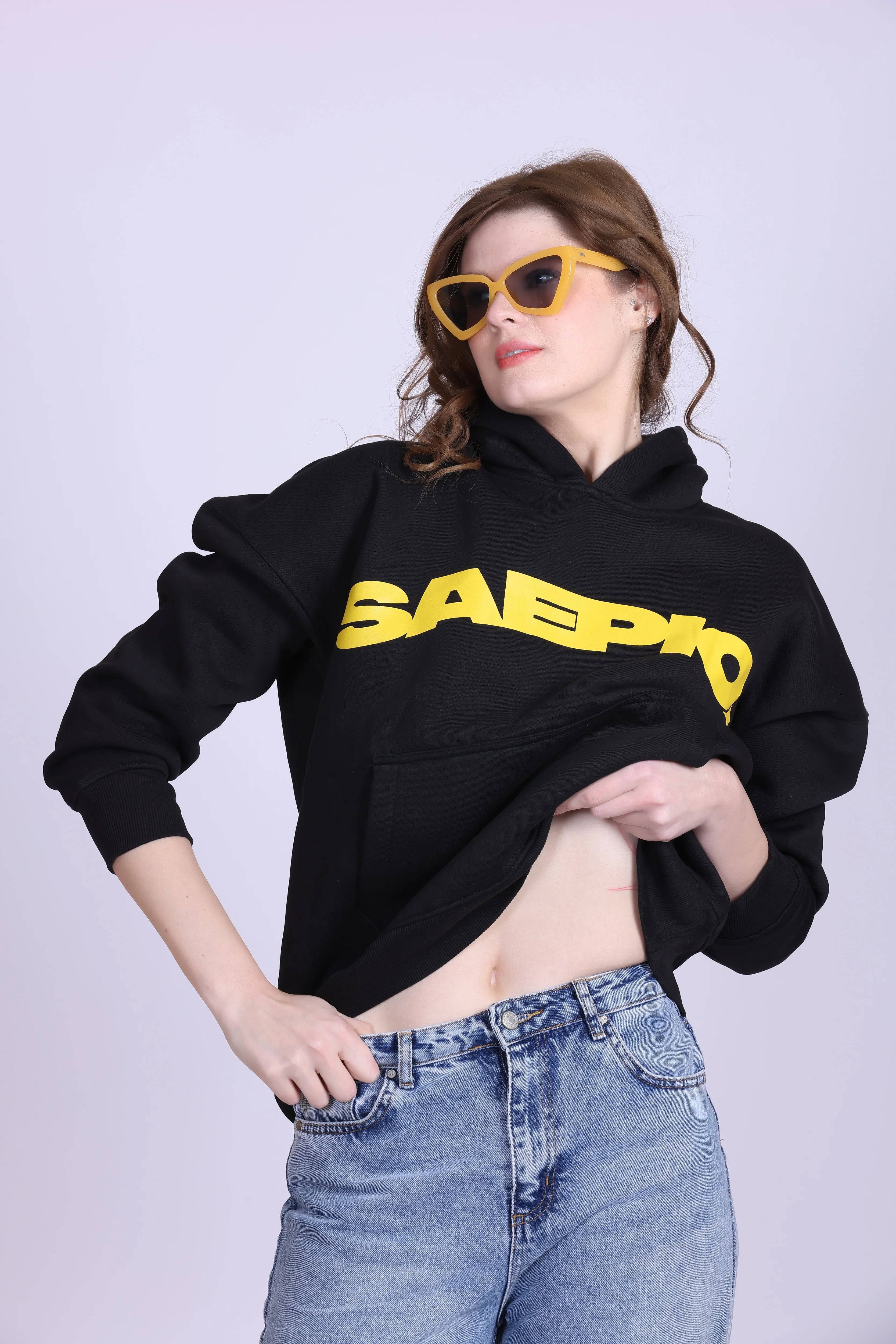 SURREAL HOODIE BLACK